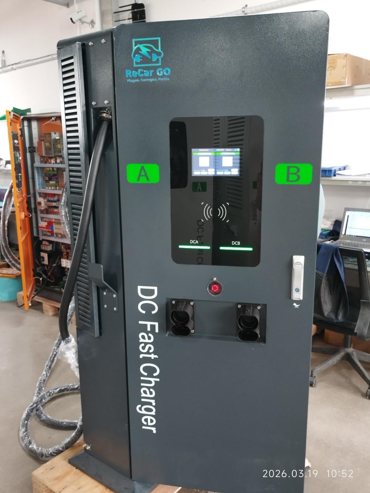 Carregador ReCar GO DC 120 kW